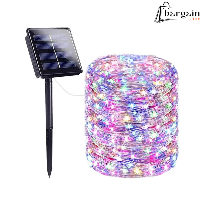 Solarne novogodišnje lampice (10 metara)